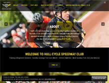 Tablet Screenshot of hullcyclespeedway.co.uk